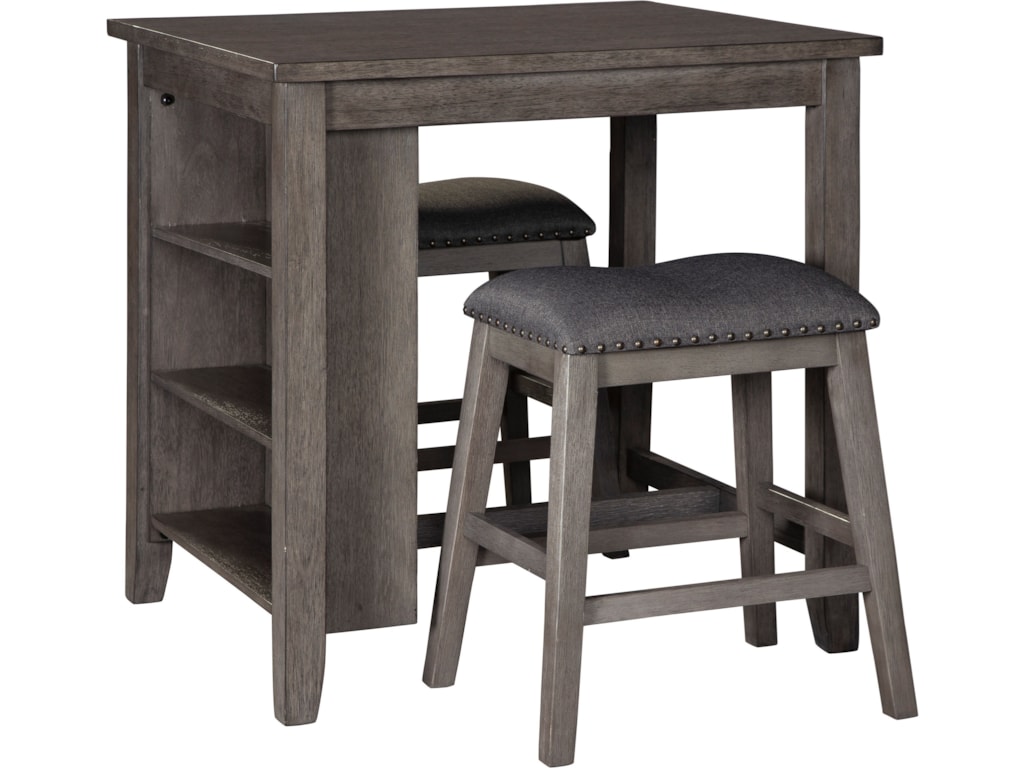 3 piece pub table set wayfair